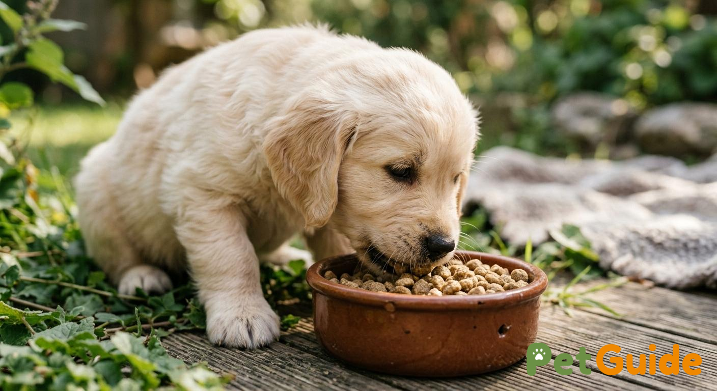 Vì sao chó con cần thức ăn hạt dễ tiêu hóa?