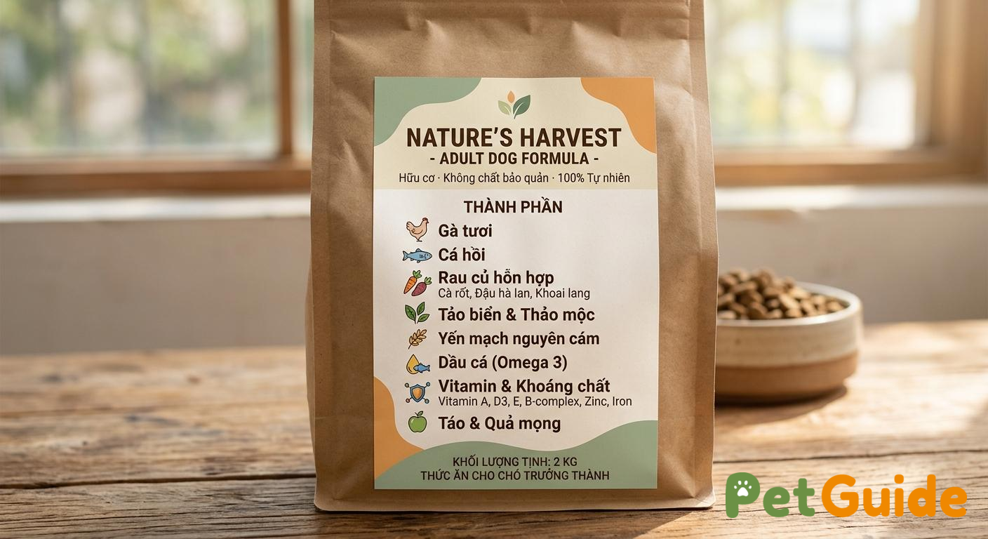 Thành phần dinh dưỡng cần có trong hạt cho chó con