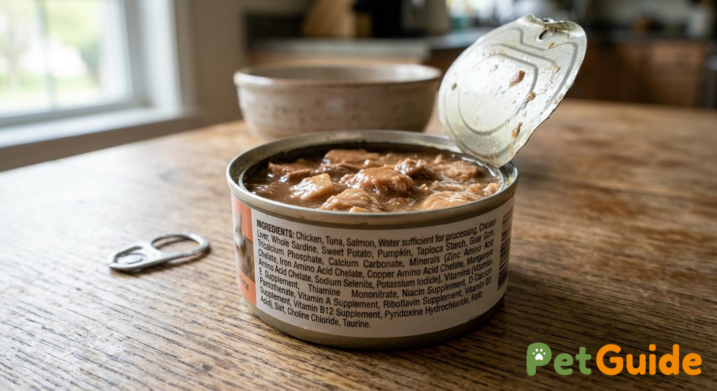 Thành phần quan trọng trong pate cho mèo lười