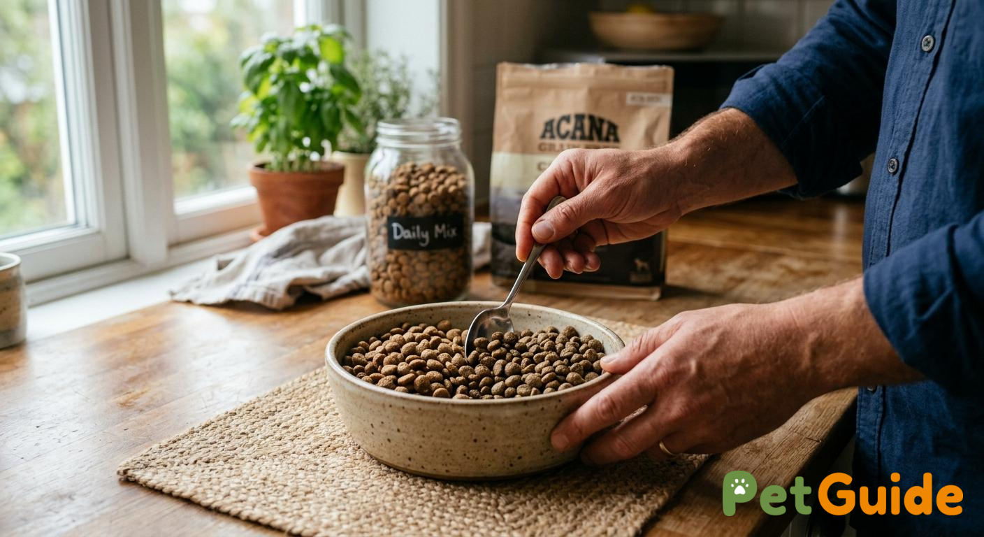 Lưu ý khi cho chó mèo ăn thức ăn không ngũ cốc